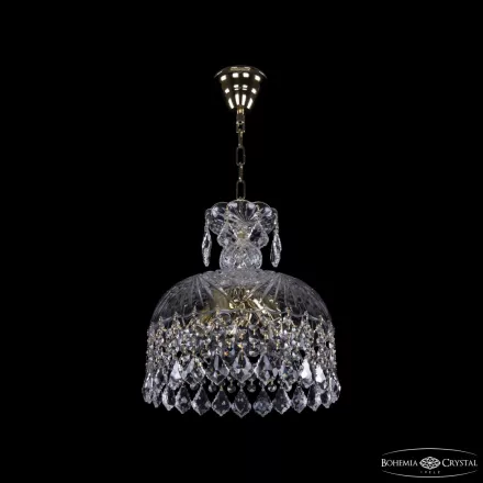 Подвесной светильник с хрусталём 14781/30 G Leafs Bohemia Ivele Crystal