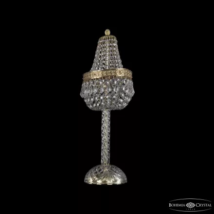 Настольная лампа хрустальная 19013L4/H/35IV G Bohemia Ivele Crystal