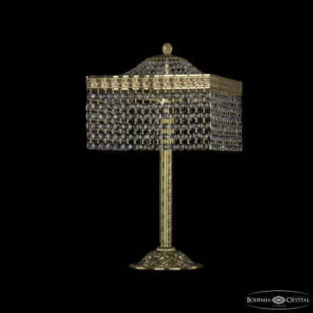 Настольная лампа хрустальная 19202L6/25IV G R Bohemia Ivele Crystal