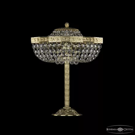 Настольная лампа хрустальная 19283L6/35IV G Bohemia Ivele Crystal