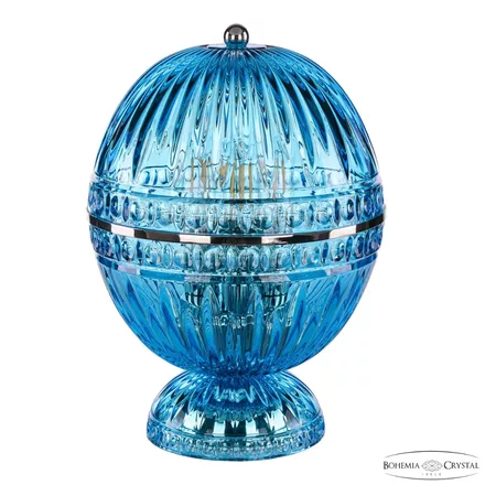 Настольная лампа 5480L/20 Ni Aquamarine/M-1G Bohemia Ivele Crystal