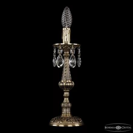 Настольная лампа с хрусталем 7025L/1-30 GB Bohemia Ivele Crystal