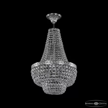 Люстра потолочная хрустальная 19101/H2/35IV Ni Bohemia Ivele Crystal