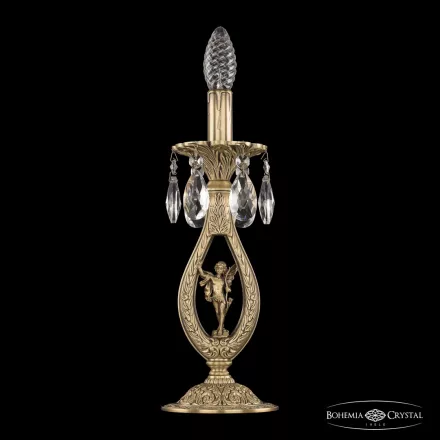 Настольная лампа с хрусталем 72400L/1-33 FP FA4S Bohemia Ivele Crystal