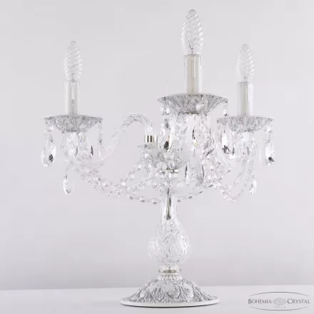Настольная лампа с хрусталем AL16302L8/3/141-37 WMN Bohemia Ivele Crystal
